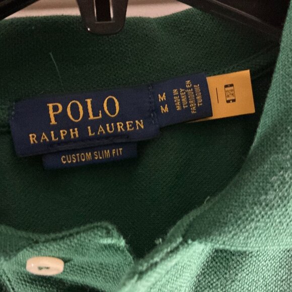 Green collared Polo "London" - Picture 4 of 4